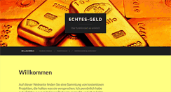 Desktop Screenshot of echtes-geld.com